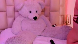 Wonderful redhead with a sensual face and leafy bush is the perfect lover with a whoreish attitude - porn video