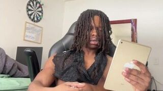 Big dick massage session with my sneaky link panties - porn video