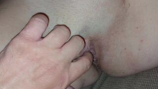 Granny Sucking and Getting Fucked on The Couch - porn video